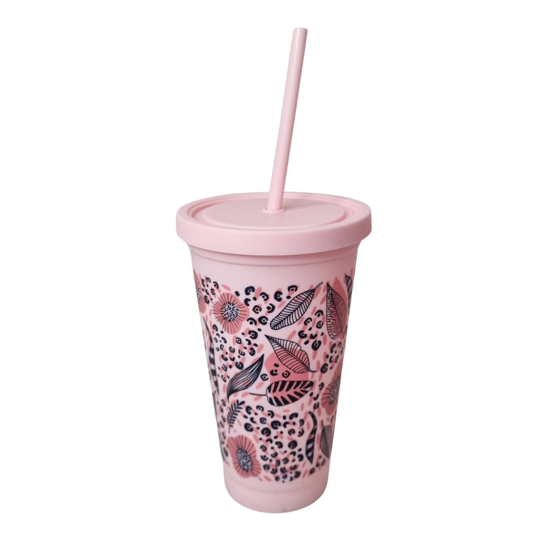 VASO ECO CON TAPA Y SOR...