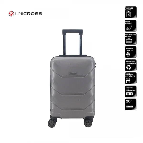 VALIJA UNICROSS 20" ABS...