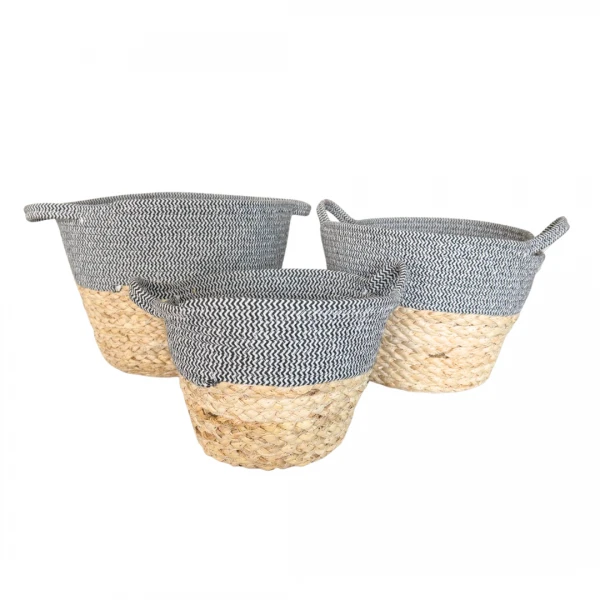 SET X3 CANASTOS SISAL