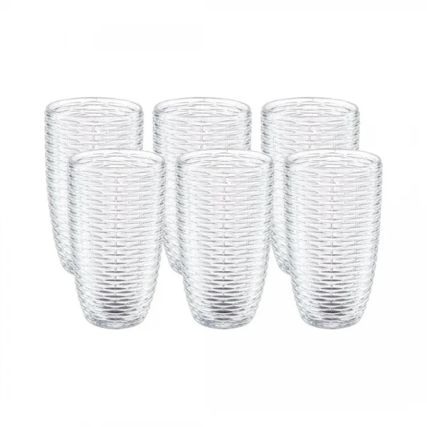 SET X6 VASOS TRAGO LARG...