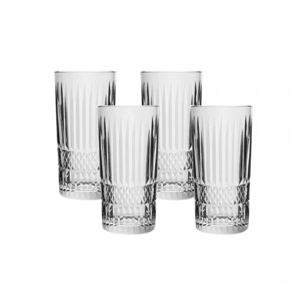 SET X4 VASO TRAGO LARGO...