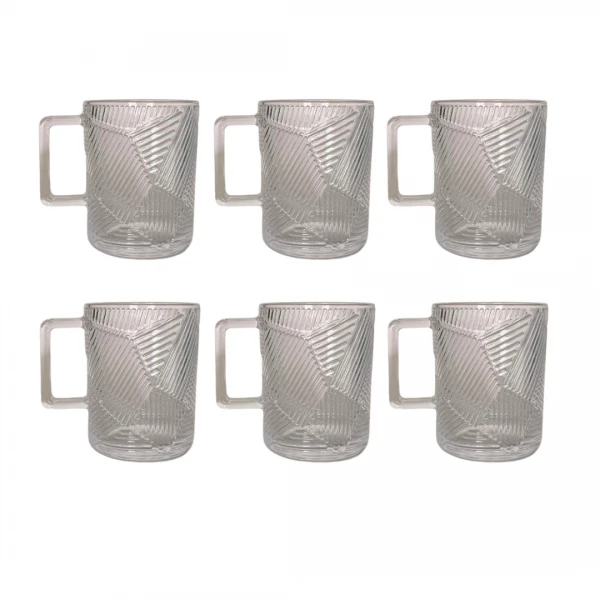 SET X6 TAZAS DE VIDRIO ...