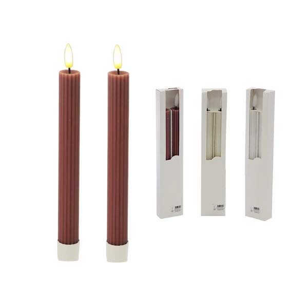 SET X2 VELA LED 2X24CM