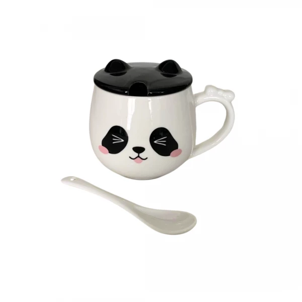 TAZA PANDA 350ML DE CER...