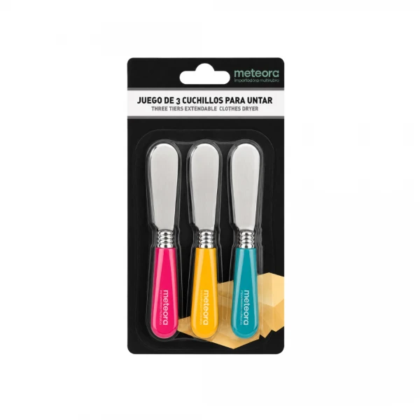 SET X3 CUCHILLO UNTADOR