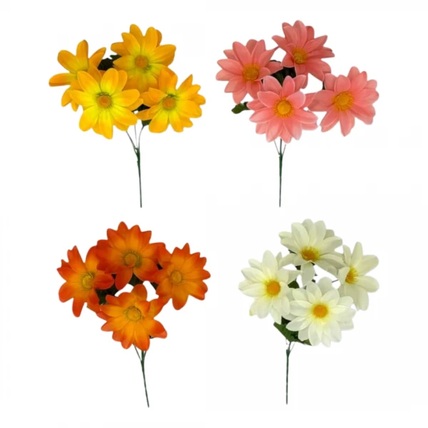 RAMO MARGARITAS X4 35CM