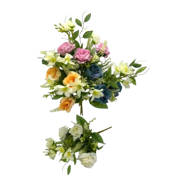 RAMO MIX CON ROSAS 30CM